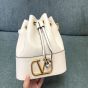 Valentino MINI BUCKET BAG IN NAPPA WITH VLOGO SIGNATURE CHAIN