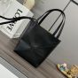 LOEWE Mini Puzzle Fold tote in shiny calfskin