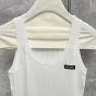 MIU MIU Cashmere and silk tank top
