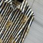LV Striped Anchor Silk Shirt