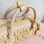 MIU MIU Arcadie matelassé nappa leather bag