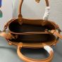 Prada Buckle small leather handbag with double belt