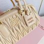 MIU MIU Arcadie matelassé nappa leather bag