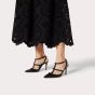 Valentino ROCKSTUD ANKLE STRAP PUMP WITH TONAL STUDS