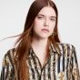 LV Striped Anchor Silk Shirt