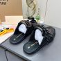 New Balance X Miu Miu 530 SL deco calf leather mules
