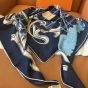 Hermès La Ligne Coup de Fouet scarf 90