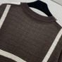 Hermès "Coaching Deja Vu" short-sleeve twillaine sweater