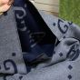 Gucci GG jacquard wool silk scarf
