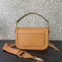 VALENTINO GARAVANI ALLTIME GRAINY CALFSKIN SHOULDER BAG