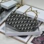 Dior Medium Saddle Pouch with Chain