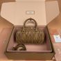 MIU MIU Arcadie matelassé nappa leather bag