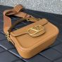 VALENTINO GARAVANI ALLTIME GRAINY CALFSKIN SHOULDER BAG