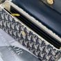 Dior Medium Saddle Pouch with Chain
