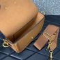 VALENTINO GARAVANI ALLTIME GRAINY CALFSKIN SHOULDER BAG