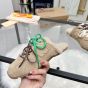 New Balance X Miu Miu 530 SL bleached suede sneaker mules