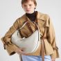 Prada Arqué large leather shoulder bag