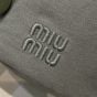 MIU MIU Gabardine pouch