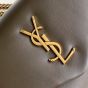 YSL Calypso small in plunged lambskin