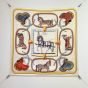 Hermès Grand Apparat forever scarf 90