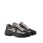 Prada America's Cup Soft rubber and bike fabric sneakers