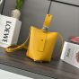 LOEWE Mini Pebble bucket in smooth calfskin