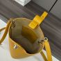 LOEWE Mini Pebble bucket in smooth calfskin