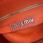 MIU MIU Arcadie matelassé nappa leather bag