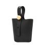 LOEWE Mini Pebble bucket in smooth calfskin