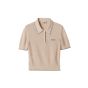MIU MIU Cotton knit polo shirt