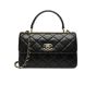 CHANEL Flap Bag with Top Handle