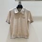 MIU MIU Cotton knit polo shirt