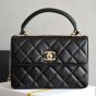 CHANEL Flap Bag with Top Handle
