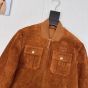 MIU MIU Waxed suede jacket