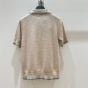 MIU MIU Cotton knit polo shirt