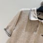 MIU MIU Cotton knit polo shirt