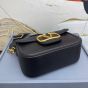VALENTINO GARAVANI ALLTIME GRAINY CALFSKIN SHOULDER BAG