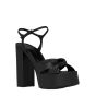 YSL BIANCA Platform sandals in smooth leather