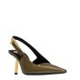 YSL LEE SLINGBACK PUMPS IN PATENT LEATHER
