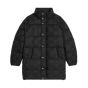 Celine long triomphe down jacket in lightweight nylon
