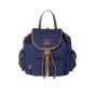 MIU MIU Canvas and leather backpack
