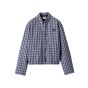MIU MIU Checked fabric blouson jacket