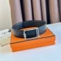 Hermès Tube H belt buckle & Reversible leather strap 38 mm