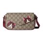 Gucci GG mini shoulder bag with cat detail