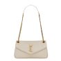 YSL Calypso small in plunged lambskin
