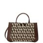 Valentino MEDIUM VLOGO SIGNATURE TOILE ICONOGRAPHE HANDBAG
