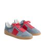Valentino UPVILLAGE LOW TOP SNEAKER IN SPLIT LEATHER AND CALFSKIN NAPPA