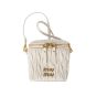 MIU MIU Matelassé nappa leather micro bag