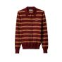 MIU MIU Striped cashmere and silk cardigan
