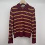 MIU MIU Striped cashmere and silk cardigan